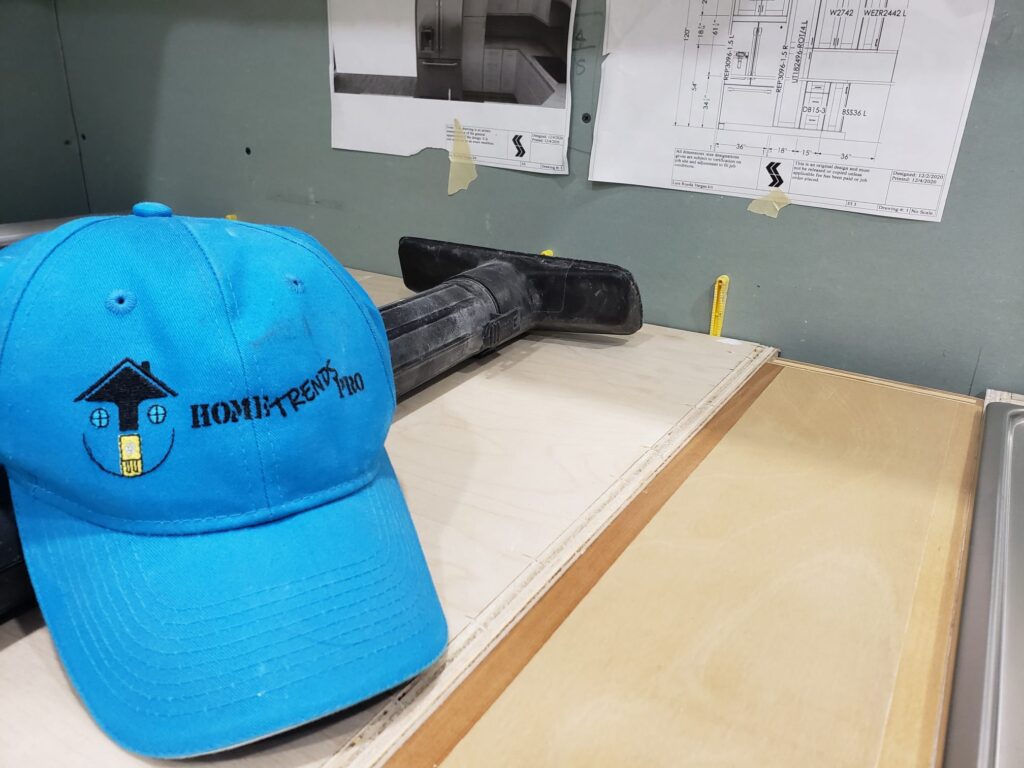 Termite and water damage inspection Jacksonville door frame - HomeTrends Pro
