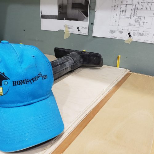Termite and water damage inspection Jacksonville door frame - HomeTrends Pro